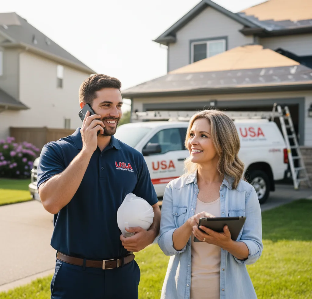 USA Roof Repair Experts customer support in Sicklerville